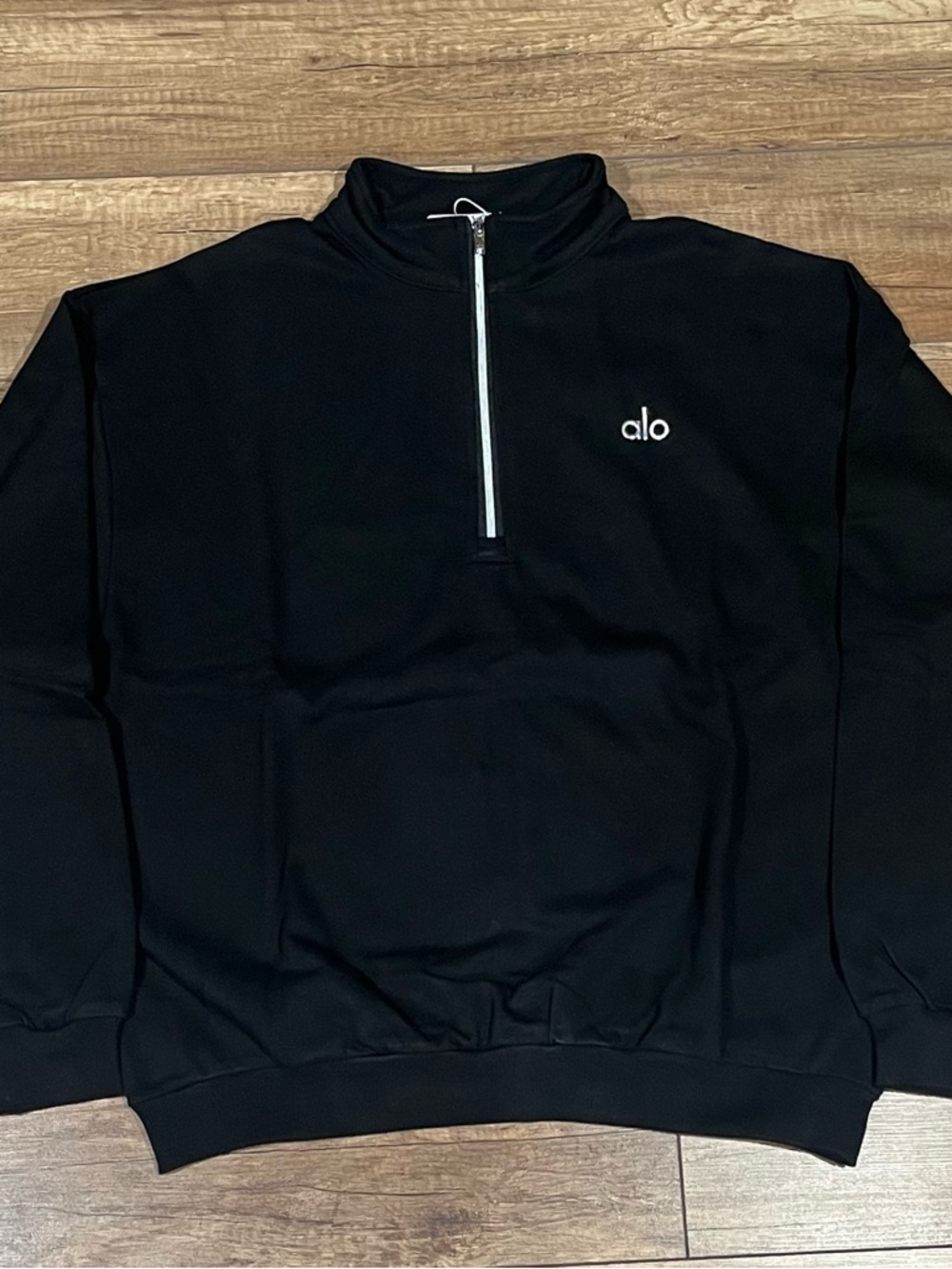 ALO Yoga Black Quarter Zip Sweater Brand New Mens or Womens